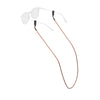 Waxed Cotton Eye Glass Retainer - Brown