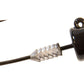 Z-Man NedlockZ HD Jig Head with glossy black head, silver bait keeper, and black hook