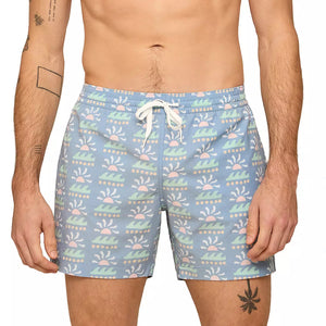5.5" The Easygoers Lined Swim Trunk