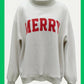 'GRINCHY & MERRY' Reversible Sweatshirt