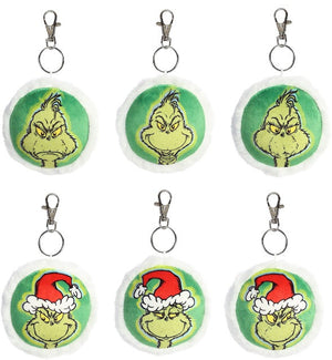 3.5" Grinchy Greetings Clip-On Toy