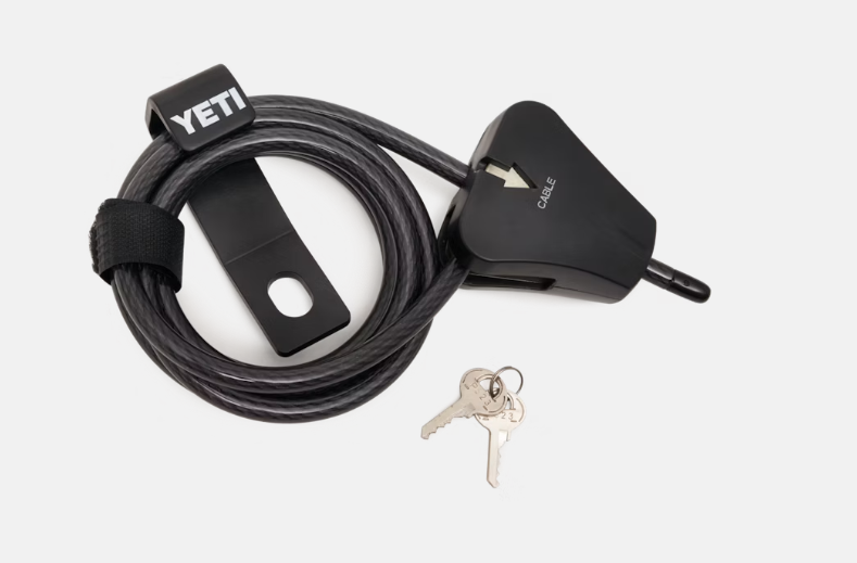 Security Cable Lock And Bracket