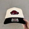 Slobbering Hog Patch Hat - Ivory Hat/Black Bill
