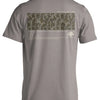 Old School Camo Bottomland Tee - Grey