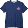 The Night Never Sleeps Tee - Navy