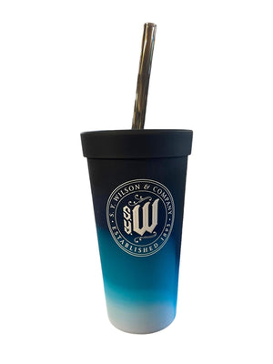 Silipint Tumbler w/ Lid & Straw