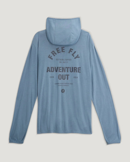 Men Bamboo Lightweight Graphic Hoodie