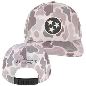Tri-Star Grey Duck Camo Hat