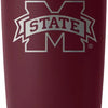 20 oz Tumbler Collegiate - MS State Wild Wine Red