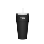 26Oz Rambler Straw Cup - BLACK