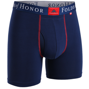 Navy-Swing Shift 6" Boxer Brief Fold of Honor