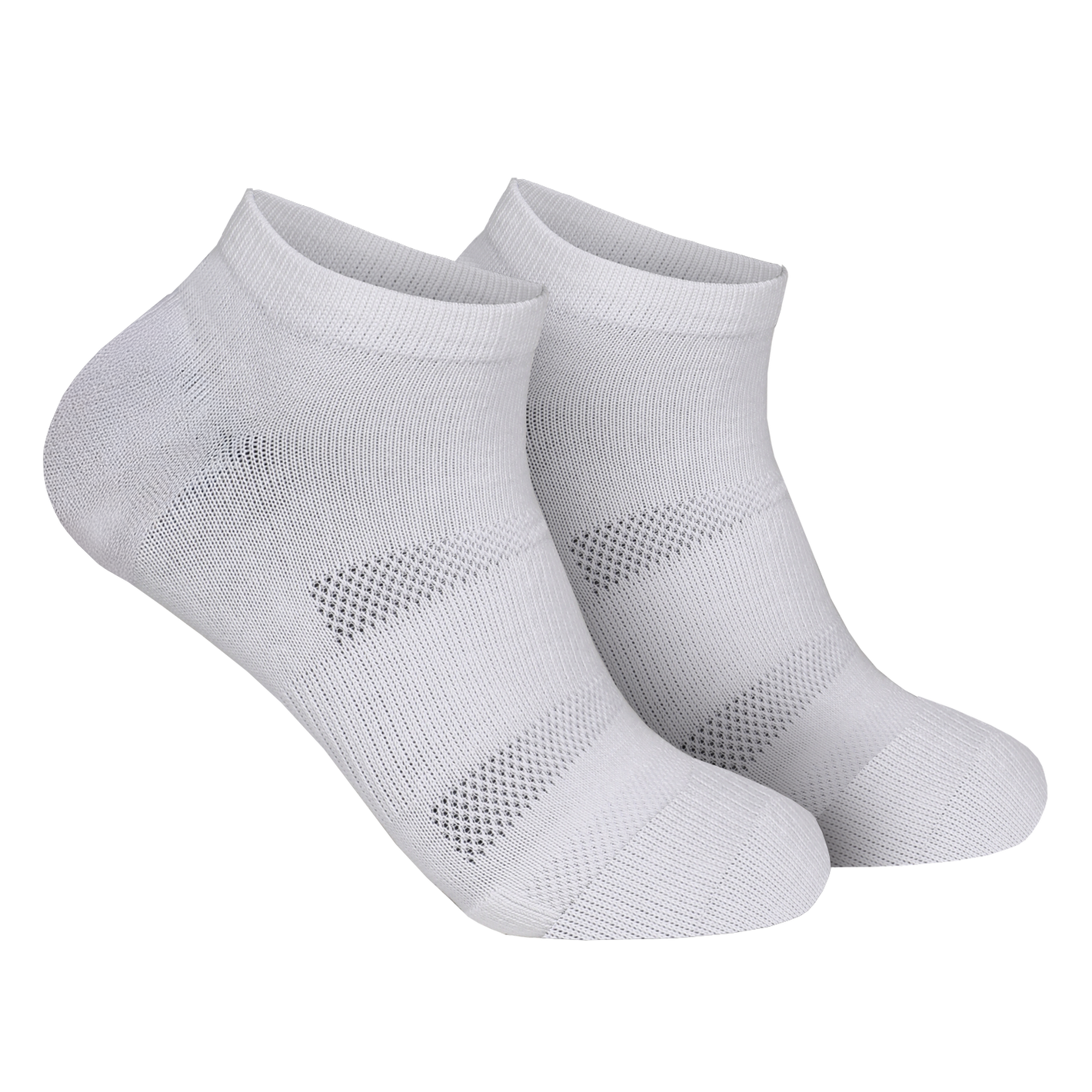 Solid White-Sport Ankle Sock 3 Pack