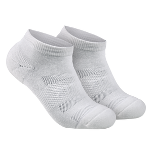 Solid White-Sport Ankle Sock