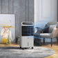 32 Inch Evaporative Air Cooler with 3.2 Gallon Tank and Remo: Default