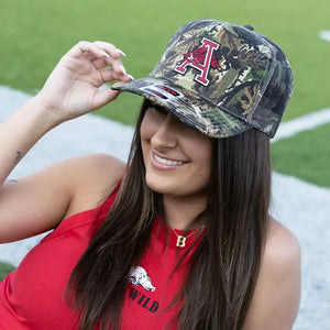 Hog Through Letter A Trucker Hat