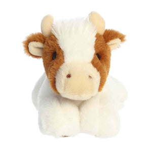 8" Grazy Guernsey Cow Toy