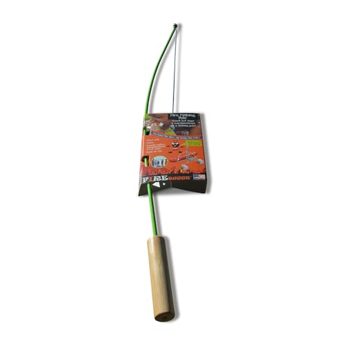 campfire fishing pole roaster Fire Buggz Campfire Fishing Pole Roaster for Hot Dogs & Marshmallows