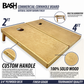 Pro Cornhole Board Set - Commercial Grade, Solid Wood, Regulation Size