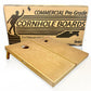 Pro Cornhole Board Set - Commercial Grade, Solid Wood, Regulation Size