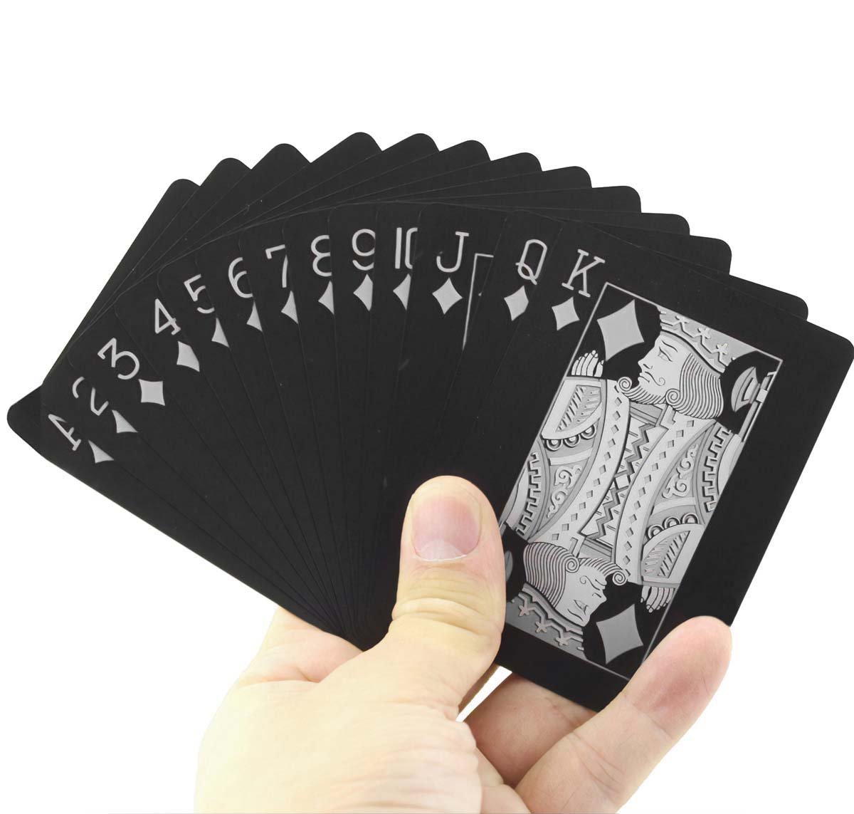 Black Edition Waterproof Card Deck