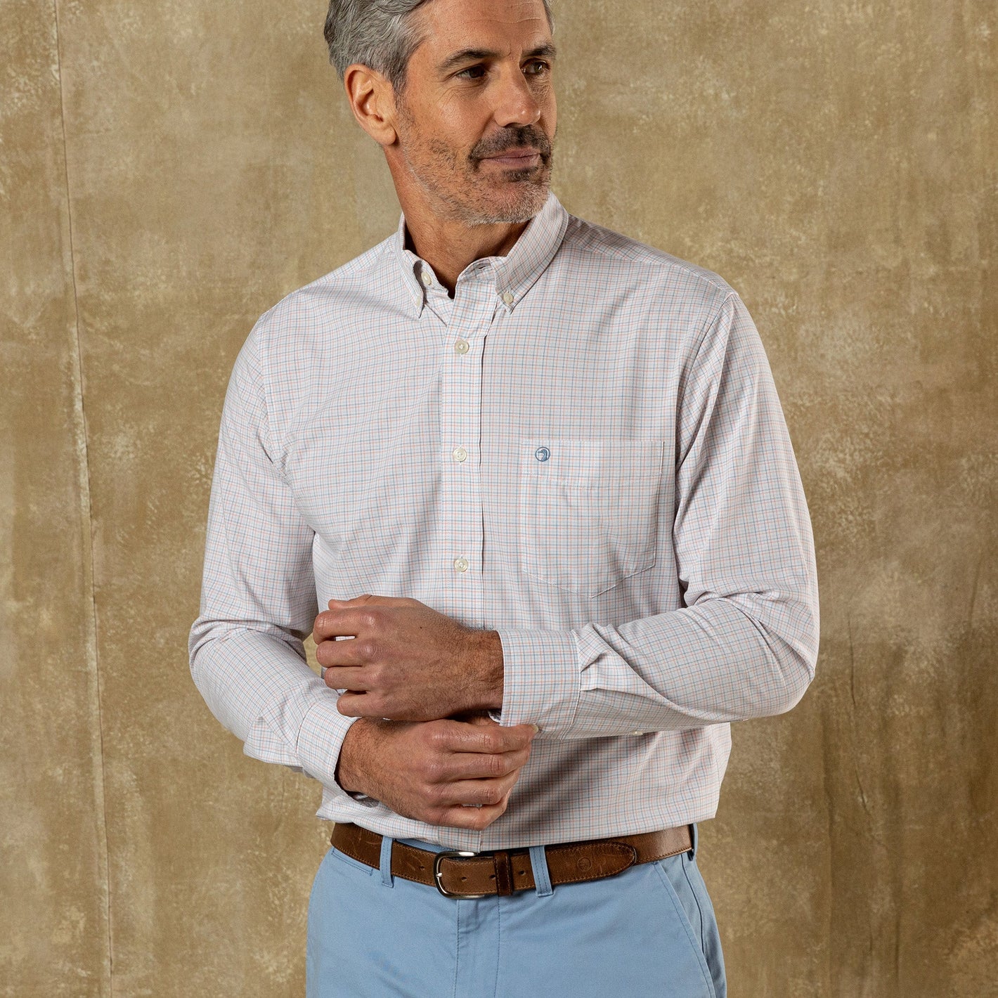 Performance Poplin Sport Shirt Joiner Plaid