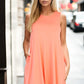 Sleeveless Comfy Flare Mini Dress