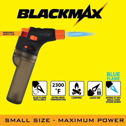 Black Max Blue Fame Torch Lighter