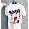 Vertical Football Tee - Ivory
