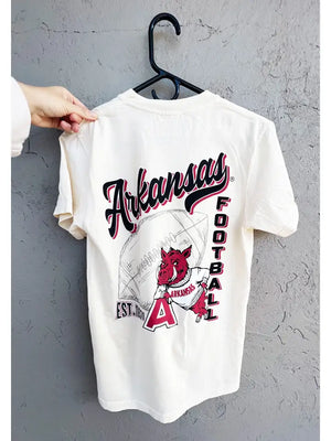 Vertical Football Tee