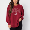 Alabama Campus Pullover - Cardinal