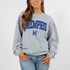 Memphis Corded Crew Fleece - Faded Denim