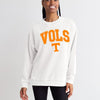 Tennessee Campus Crew Sweatshirt - White