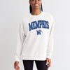 Memphis Campus Crew Sweatshirt - White