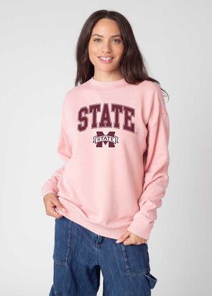 Miss State Campus Crew Sweatshirt