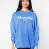 Memphis The Big Shirt Tee - Cobalt