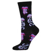Deep Sea Jellies Sock - Black