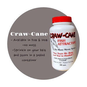 Craw-Cane Fish Attractant