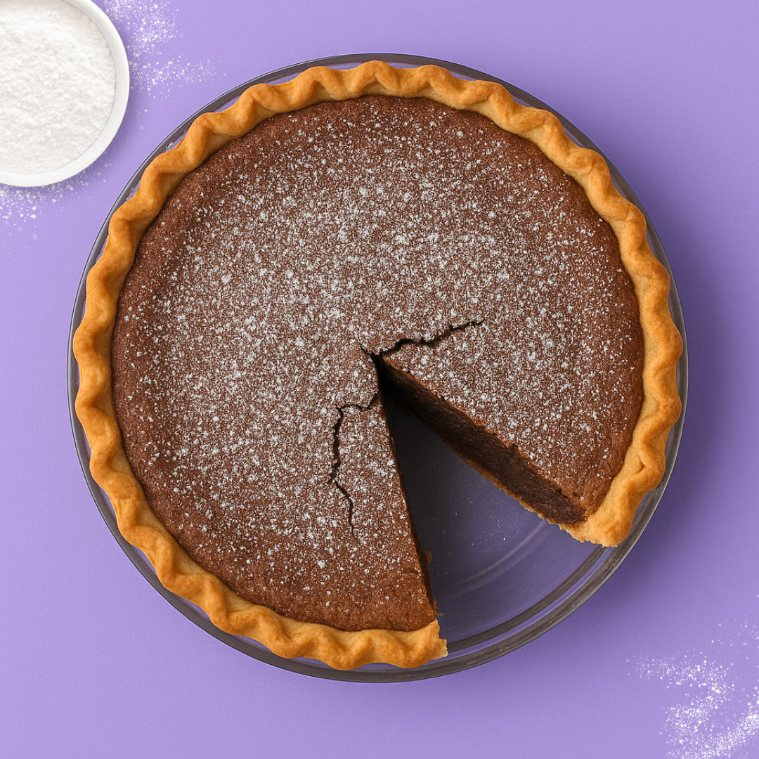 Southern Chocolate Chess Pie