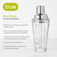 True Glass Cocktail Shaker With Recipes