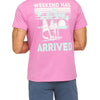 The Not Looking Back Tee - Bright Pink