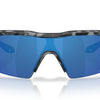 Pilothouse Pro Sunglasses - Blue Mirror 580P Lens - Deep Water Camo Frame
