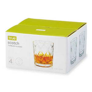 True Evanston Scotch Glasses Set of 4