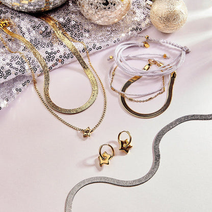 Harper Round Bead Stretch Bracelet