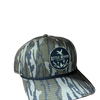 Flying Ducks Rubber Patch 258 Hat - Bottomlands Camo