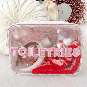 Toiletries Xl Pink Toile