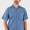 Morro Bay Camp Collar Shirt - Slate Blue