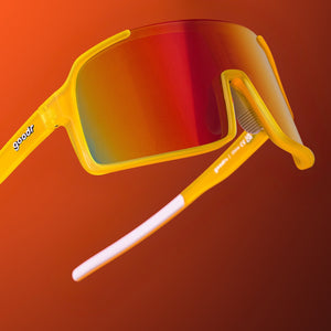 Lives Life in All-Caps Sunglasses