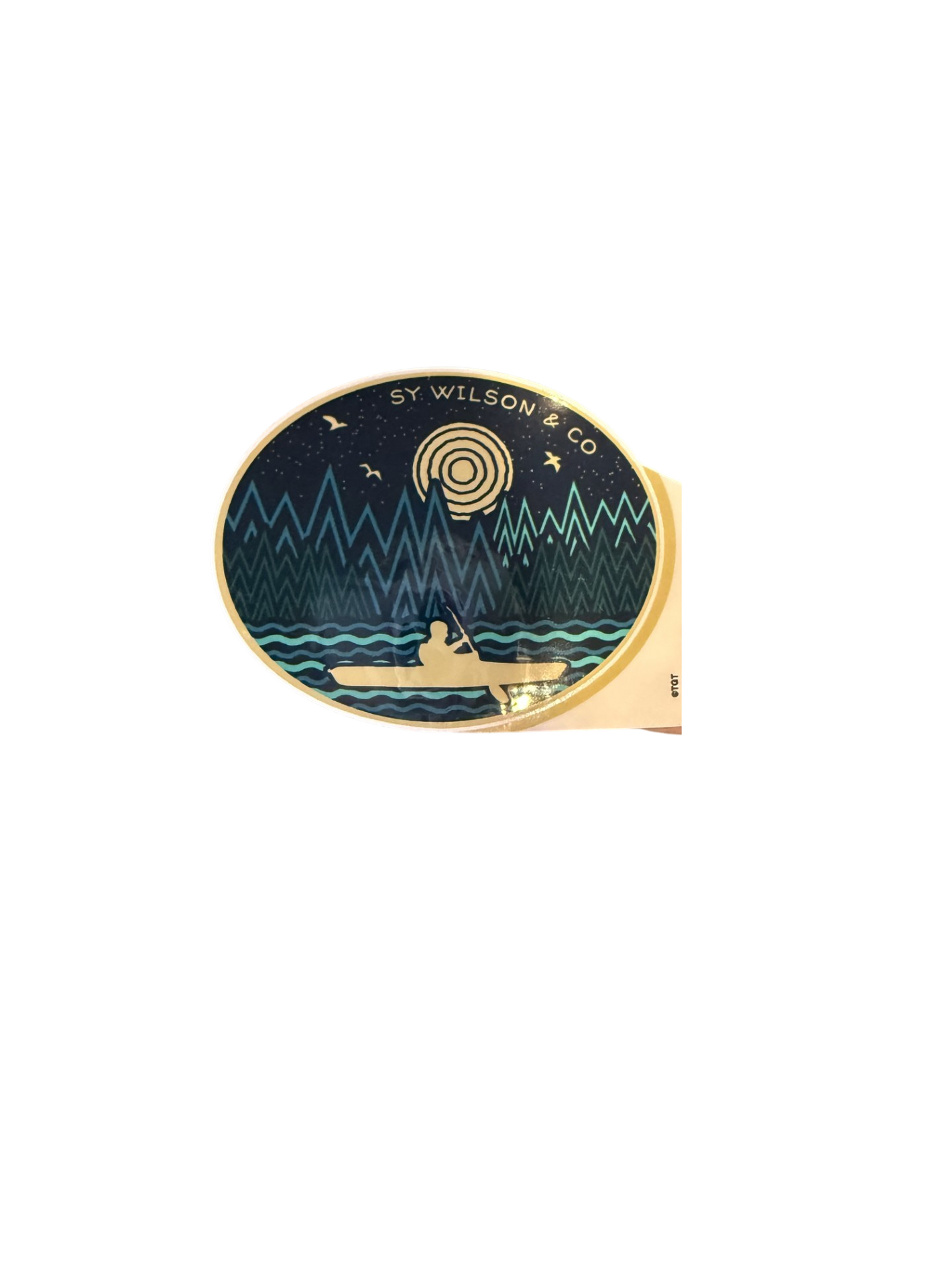 Galvin Mtn Pines/Canoe Sticker