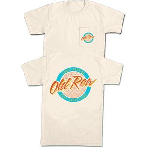 Circle Logo Ivory Pocket Tee