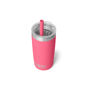 10 oz Jr. Tumbler With Silicone Straw Lid